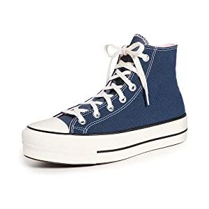 Converse Chuck Taylor All Star Lift Platform Suede Bleu Marine 36 EU - Publicité