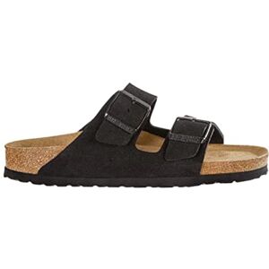 Birkenstock Arizona Sfb Cuir Suède, Sandales Bout ouvert Homme, Noir (Noir Noir), 44 EU Normale - Publicité