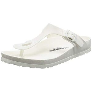 Birkenstock Classic Gizeh Eva, Tongs Adulte Mixte, Blanc, 41 EU - Publicité