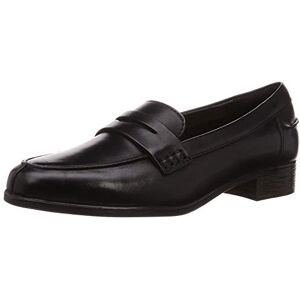 Clarks Hamble Loafer, Mocassins Femme, Noir (Black Leather Black Leather), 37.5 EU - Publicité