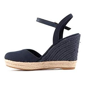 Tommy Hilfiger Chaussures Femme Semelles Compensées Espadrilles Talon Compensé, Bleu (Desert Sky), 41 EU - Publicité