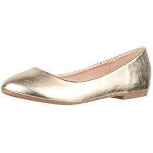 Elara Ballerines Femme Confortable Slip-Ons Plat Chunkyrayan P B3039 Gold 37 - Publicité