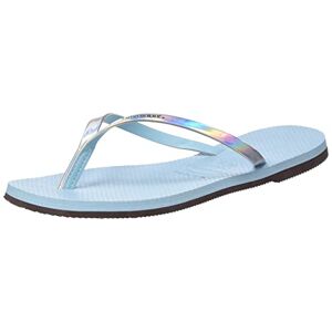 Havaianas You Metallic Flip-Flop Femme, Bleu eau, 33/34 UE - Publicité