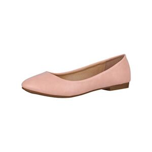 Elara Ballerines Femme Confortable Slip-Ons Plat Chunkyrayan P B3039 Pink 42 - Publicité