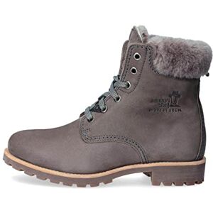 Panama Jack Bottes Panama 03 Igloo Combat pour Femmes, Gris (B20 Nobuck Gris), 41 EU - Publicité