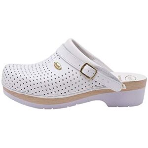 Scholl Clog Supercomfort Mixte, Bianco, 35 EU - Publicité