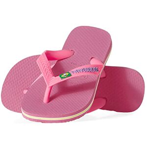 Havaianas Brasil Logo Mixte, Crystal Rose, 23/24 - Publicité