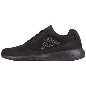 Kappa Mixte Follow Oc Sneakers Basses, Noir (Black/Grey 1116), 43 EU - Publicité