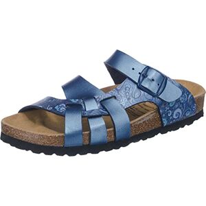 Lico Mixte Bioline Flora Mules, Bleu (Blau Blau), 36 EU - Publicité