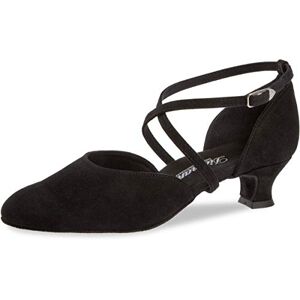 Diamant Femmes Chaussures de Danse  Suède Noir Extra Large 4,2 cm Spanish [UK 1,5] - Publicité