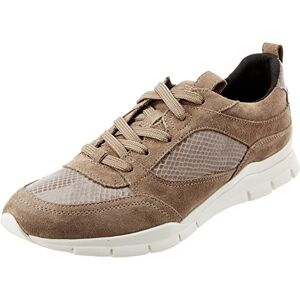 Geox Femme D Sukie C Sneakers, Dk Beige/Taupe, 42 EU - Publicité