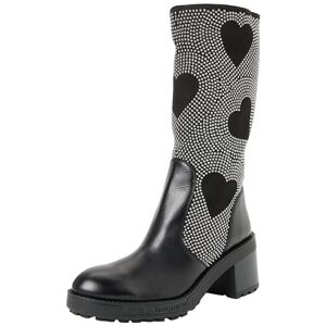 Love Moschino Femme  Bottes, Noir, 35 EU - Publicité