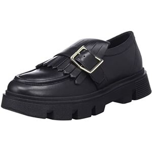 Geox Femme D Vilde N Mocassins, Black, 36.5 EU - Publicité