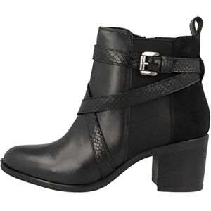 Geox Femme D New Asheel B Bottines, Black, 36.5 EU - Publicité