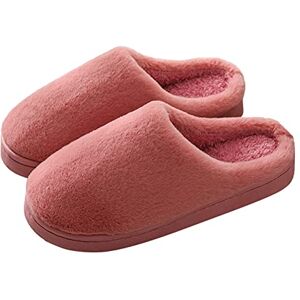 Générique Pantoufles Femme Homme Confortable Hiver Mousse Moire de Forme Souple Confort Intérieur Chaussons D'hiver Peluche Chaussons Antidérapante Pas Cher pour couples Pantoufles - Publicité