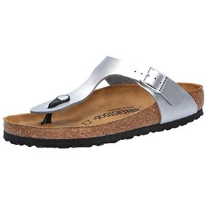 Birkenstock Gizeh Silver slippers dames (S) - Publicité