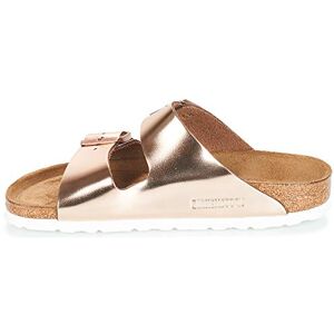 Birkenstock Arizona, Sandales femme, Or (Metallic Copper/Soft Footbed), 38 EU - Publicité