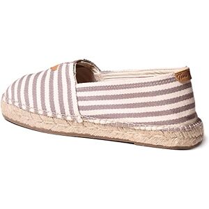 TONI PONS Espadrille Unisexe en Tissu Coton BLANES-DD Taupe, 46 EU - Publicité