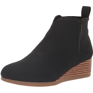 TOMS Clare Botte, Similicuir Nubuck PU Noir, 34.5 EU - Publicité