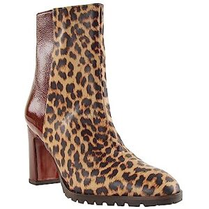 Chie Mihara Femme  Bottes Tendance, Black Brown Sand Burgundy, 37.5 EU - Publicité