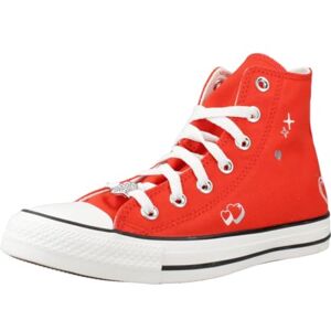 Converse Chuck Taylor All Star Y2K Heart Sneaker Rossa da Donna A09117C - Publicité