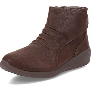 Skechers Women's Ankle Bootie Boot, Chocolate, 7 - Publicité