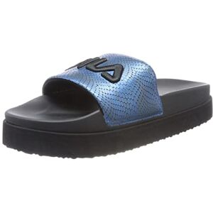 Fila Femme Morro Bay Zeppa F Slipper WMN Mocassin, Black-Snake, 41 EU - Publicité