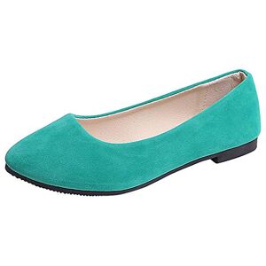 generic Chaussures plates pour femme Élégantes Confortables Chaussures confortables Pour femme Chaussures plates Confortables Chaussures de loisirs, vert menthe, 36 EU - Publicité