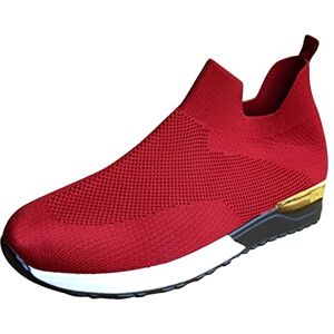 Generic 2023 Chaussures de Sécurité Femme sans Lacet Legere Basket de Sécurité À Enfiler Protection Embout Acier Coussin d'aire de Travail Respirante Sneakers Femme Confort Chaussures - Publicité