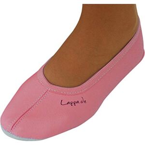 Lappade Chaussures de Sport, Chaussure de Ballet, Ballerine, Pilates, Yoga, Danse avec Semelle en Cuir Taille (Art. 205 Rose Taille 40 EU) - Publicité