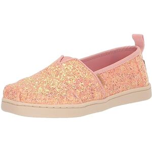 TOMS Classic Alpargata Semelle de Mocassin, Quartz Rose Grosses Paillettes, 34.5 EU - Publicité