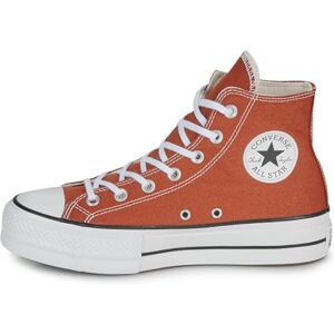 Converse Femme Chuck Taylor All Star Lift Platform Seasonal Color Sneaker, Ritual Red White Black, 38 EU - Publicité