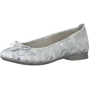 Jana Femme 8-22163-41 Ballerines, Blanc Argent 1, 37 EU Large - Publicité