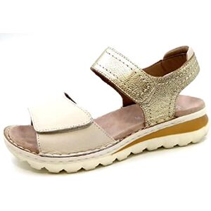 ARA Femme Tampa Sandales, Cream Platinuml 12 47209 11, 41 EU - Publicité