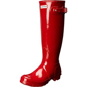 Hunter Original Gloss, Bottes à doublure femme rouge (Military Red) 42 2/3 - Publicité