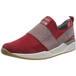 ara Femme L.a Baskets Enfiler, Rouge (Rot, Rosso 08), 42.5 EU - Publicité