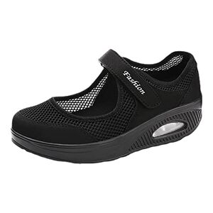 ZORQ Chaussures de Marche orthopédiques   Baskets à Enfiler en Maille pour Femme Baskets de Marche Coussin d'air Chaussures de Sport antidérapantes Chaussures de Sport - Publicité