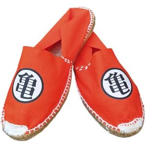 rainUP Chaussures Kanji Kame orange uniques en toile et sparto Unisexe Confort et style. Espadrilles en toile 100 % coton écologique, avec motif manga et anime, orange, 40 EU - Publicité