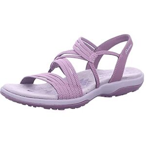 Skechers Femme Reggae Slim Appeal Sandales Bout Ouvert, Violet (Plum Gore Plum), 41 EU - Publicité