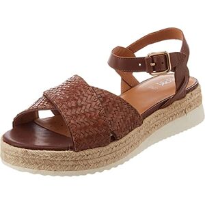 Geox D Eolie Espadrille Wedge Sandales, Marron, 37.5 EU - Publicité