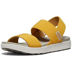 KEEN Femme Elle Backstrap Sandales Bride arrière, Golden Yellow/Star White, 35.5 EU - Publicité