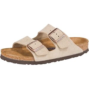 Birkenstock Arizona SFB Cuir Suède, Sandales Bout Ouvert Femme, Beige (Taupe Taupe), 38 EU - Publicité