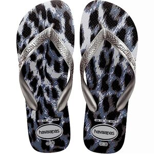 Havaianas Femme Hav. Top Animals Tongues, Gris/argenté (Grey Silver Ice Grey), 37 EU - Publicité