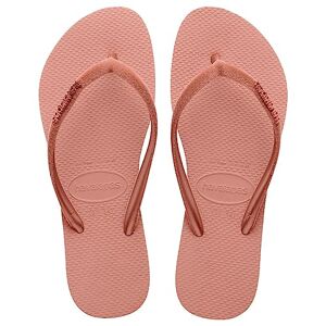 Havaianas Tongs fines en velours pour femme, rose, 35/36 EU - Publicité