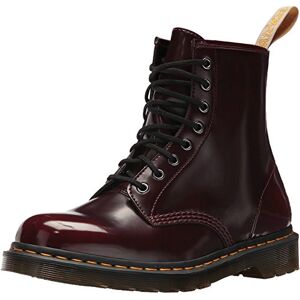 Dr. Martens Mixte Vegan 1460 Bottes Classiques, Red Cherry Red Cambridge Brosse 600, 48 EU - Publicité