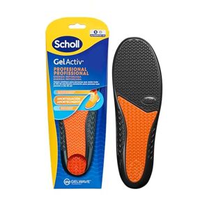 Scholl GelActiv Semelles professionnelles pour femme Pour bottes et chaussures de travail Confort toute la journée, absorption des chocs et rembourrage agréable avec technologie GelWave Taille - Publicité