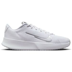 Chaussures de tennis pour femmes Nike Court Vapor Lite 2 - white/metallic silver/pure platinum blanc 40 female - Publicité