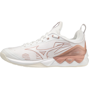 Chaussures de tennis pour femmes Mizuno Wave Luminous 2 - white/rose/snow white blanc 38 female - Publicité