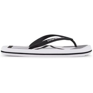 Tongs EA7 Unisex Plastic Shoes Beachwear - white/black blanc 43 unisex - Publicité