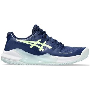 Chaussures de tennis pour femmes Asics Gel-Challenger 14 Clay - blueexpanse/illuminate yellow bleu marine 41,5 female - Publicité